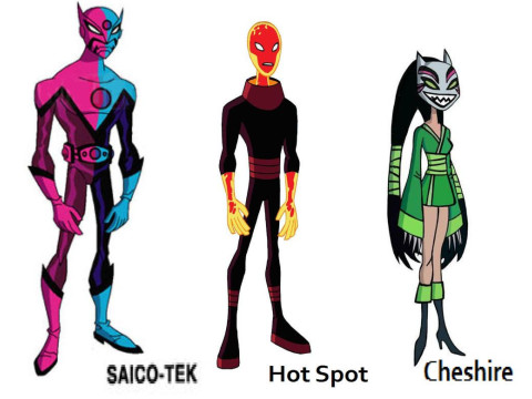 Bonecos 3d style manga anime teen titans bad style caricato 3D Print Model