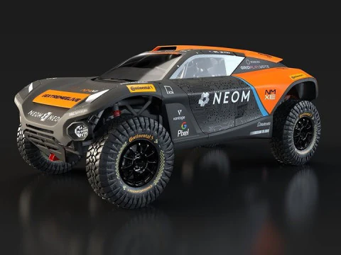 Bonecos 3D manga anime wyścig samochodowy rajd dakar ekstremalne caricato w stylu E Model do druku 3D