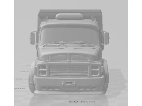 Bonecos 3d style manga anime car race truck mb1524 style caricato 3D Print Model