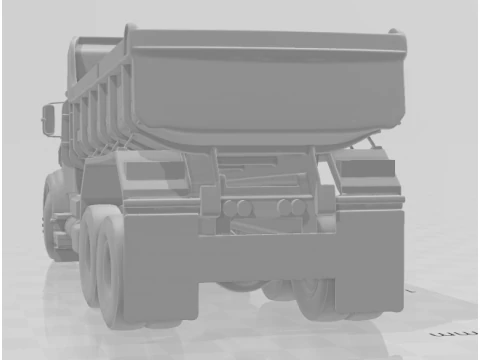 Bonecos 3d style manga anime car race truck mb1524 style caricato 3D Print Model