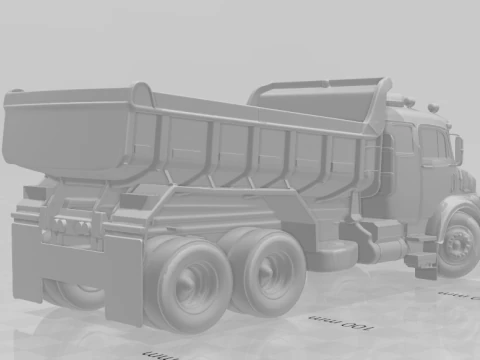 Bonecos 3d style manga anime car race truck mb1524 style caricato 3D Print Model