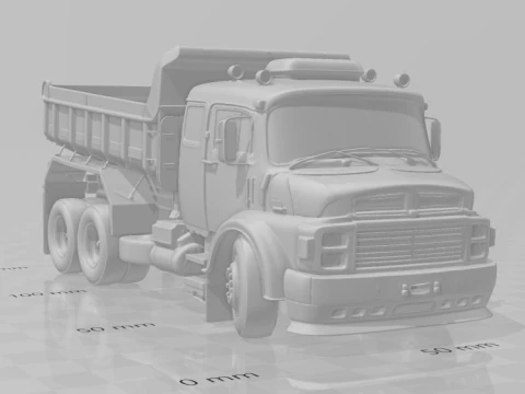 Bonecos 3d style manga anime car race truck mb1524 style caricato 3D Print Model