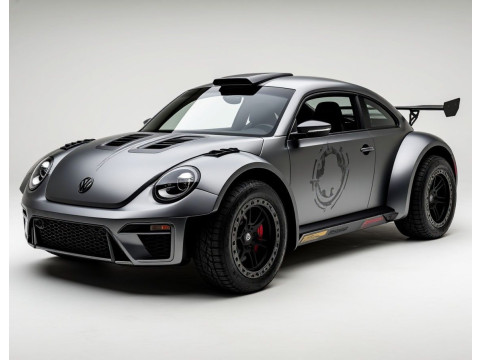 Bonecos 3d style manga anime car race bug jeep style caricato 3D Print Model