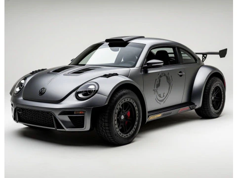 Bonecos 3D styl manga anime wyścig samochodowy błąd jeep caricato Model do druku 3D