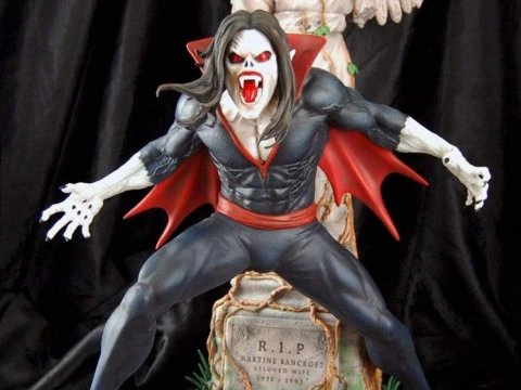 Bonecos 3D styl manga anime Morbius caricato Model do druku 3D