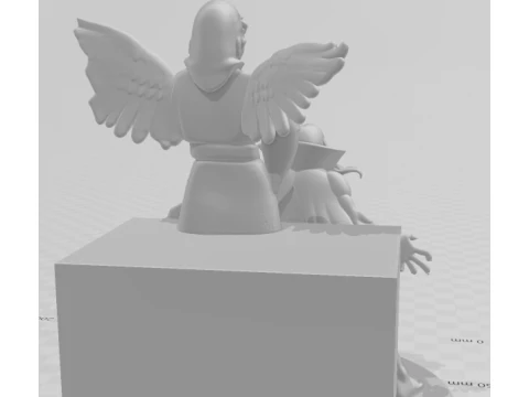 Bonecos 3d style manga anime morbius style caricato 3D Print Model
