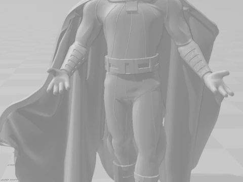 Bonecos 3d style manga anime xmen magneto style caricato 3D Print Model