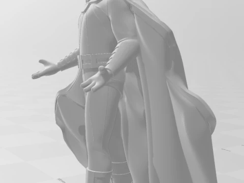 Bonecos 3d style manga anime xmen magneto style caricato 3D Print Model