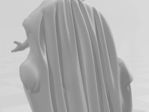 Bonecos 3d style manga anime xmen magneto style caricato 3D Print Model
