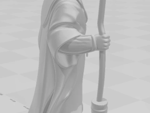 Bonecos 3d style manga anime harry potter style caricato 3D Print Model