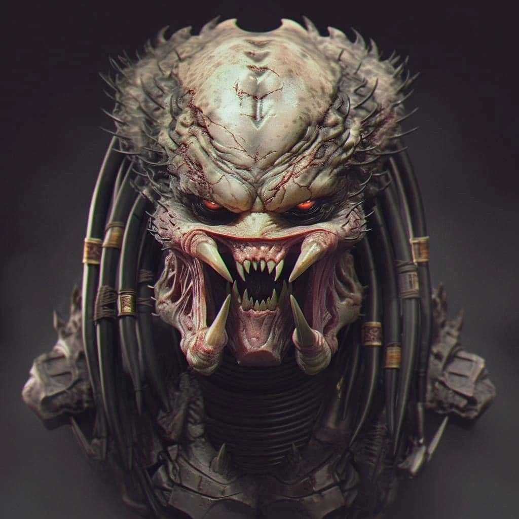 Bonecos 3d style manga anime predator style caricato 3D Print Model .c4d .max .obj .3ds .fbx .stl .blend 