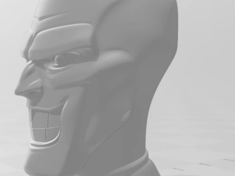 Bonecos 3d style manga anime the mask mascara style caricato 3D Print Model