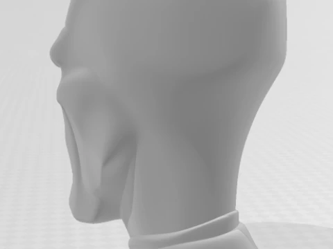 Bonecos 3d style manga anime the mask mascara style caricato 3D Print Model
