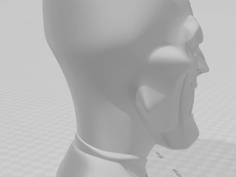 Bonecos 3d style manga anime the mask mascara style caricato 3D Print Model