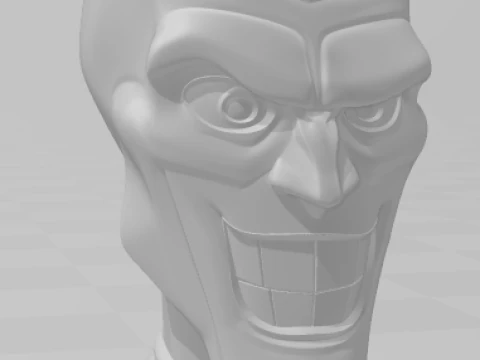 Bonecos 3d style manga anime the mask mascara style caricato 3D Print Model