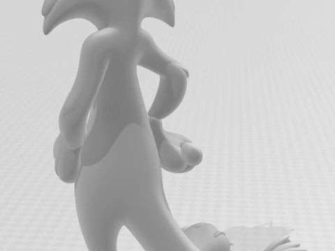 Bonecos 3d style manga anime frajola style caricato 3D Print Model