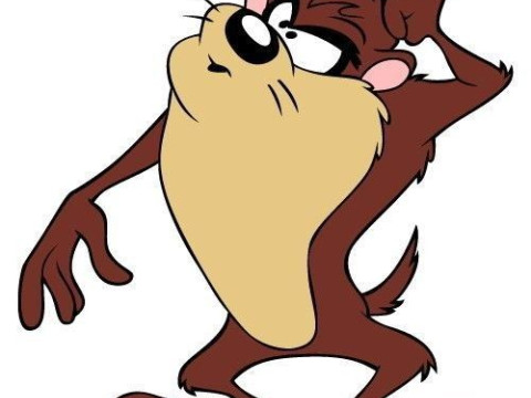 Bonecos 3d style manga anime taz style caricato 3D Print Model