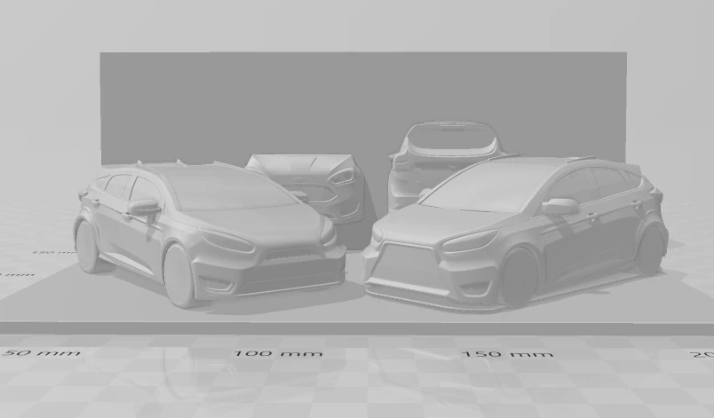 Bonecos 3d style manga anime set focus wrc style caricato 3D Print Model .c4d .max .obj .3ds .fbx .stl .blend 