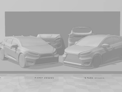 Bonecos manga anime w stylu 3d skupia się na caricato w stylu wrc Model do druku 3D