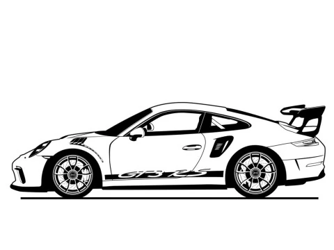 Bonecos estilo 3d manga anime coche carrera camión camioneta estilo brasileño caricato Modelo de impresión 3D