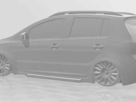 Bonecos 3d style manga anime car race truck pickup brasilian style caricato 3D Print Model
