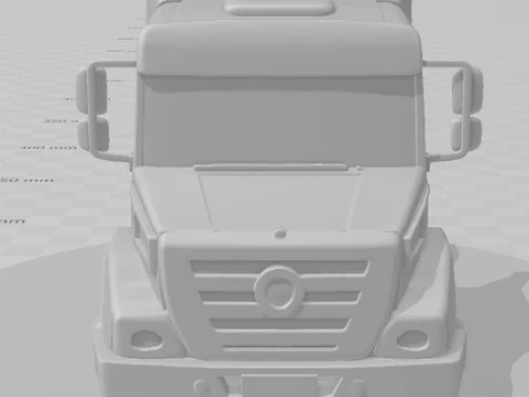 Bonecos 3d style manga anime car race truck pickup brasilian style caricato 3D Print Model