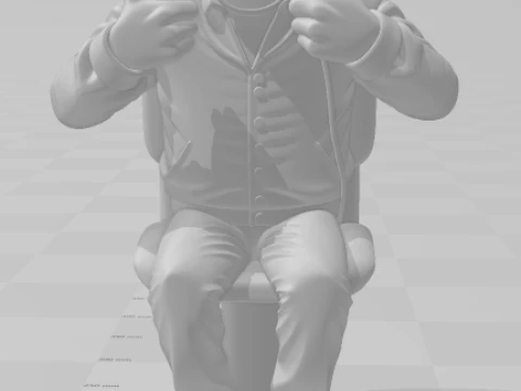 Bonecos 3d style manga anime streamer youtube paulinho o loko style caricato 3D Print Model
