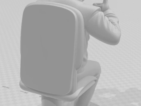Bonecos 3d style manga anime streamer youtube paulinho o loko style caricato 3D Print Model