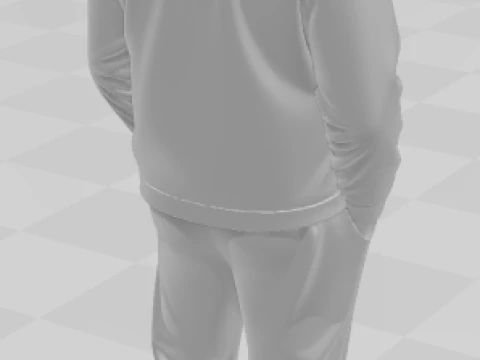 Bonecos 3d style manga anime streamer youtube mr beast style caricato 3D Print Model