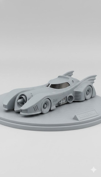 Bonecos 3D 스타일 만화 애니메이션 batmovel 영화 스타일 캐리카토 3D 프린트 모델 .c4d .max .obj .3ds .fbx .stl .blend 