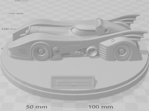 Bonecos 3D 스타일 만화 애니메이션 batmovel 영화 스타일 캐리카토 3D 프린트 모델