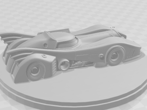 Bonecos 3D 스타일 만화 애니메이션 batmovel 영화 스타일 캐리카토 3D 프린트 모델