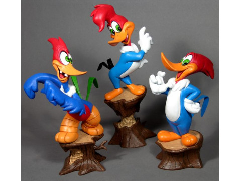 Bonecos estilo 3d mang&aacute; anime pica pau estilo pica pau caricato Modelo de Impressão 3D