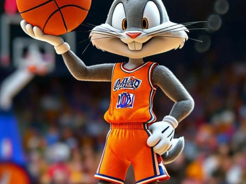 Bonecos estilo 3d mang&aacute; anime buggbunny pernalonga estilo caricato Modelo de Impressão 3D