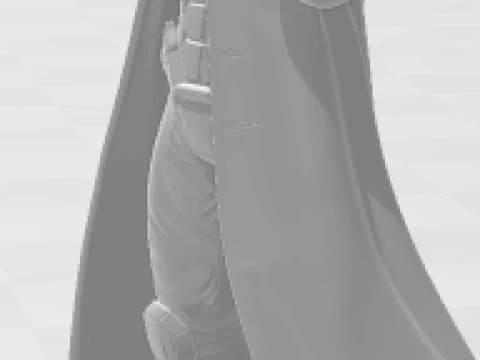 Bonecos 3d style manga anime xmen gambit style caricato Modello di stampa 3D