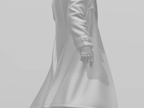 Bonecos 3d style manga anime xmen gambit style caricato Modello di stampa 3D