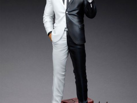 Bonecos estilo 3d manga anime marvel dc 2faces her&oacute;is estilo caricato Modelo de Impressão 3D