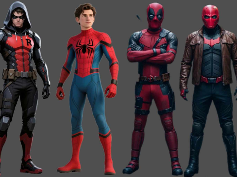 Bonecos estilo 3d mang&aacute; anime marvel dc her&oacute;is estilo caricato Modelo de Impressão 3D