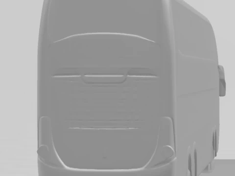 Bonecos estilo 3d manga anime base de fabrica&ccedil;&atilde;o de &ocirc;nibus marcopolo caricato Modelo de Impressão 3D