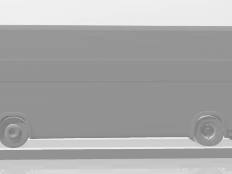 Bonecos estilo 3d manga anime base de fabrica&ccedil;&atilde;o de &ocirc;nibus marcopolo caricato Modelo de Impressão 3D