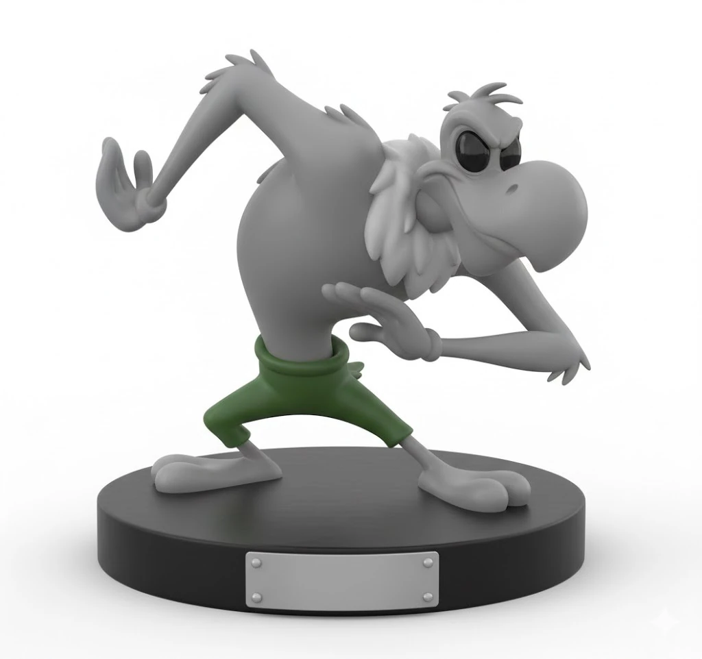 Bonecos 3d style manga anime woodwoodpecker zeca urubu pica pau caricato 3D Print Model .c4d .max .obj .3ds .fbx .stl .blend 