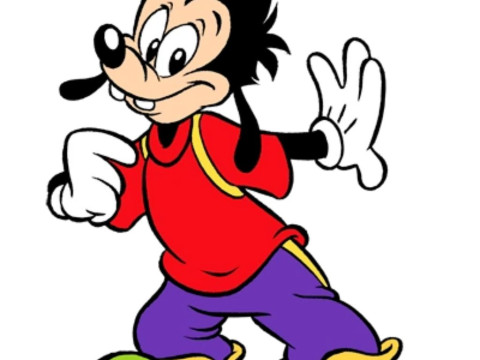 Bonecos 3d style manga anime max pateta caricato Modello di stampa 3D