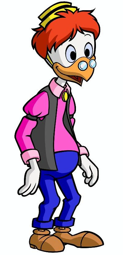Bonecos 3d style manga anime ducktales teacher profpardal caricato 3D Print Model .c4d .max .obj .3ds .fbx .stl .blend 