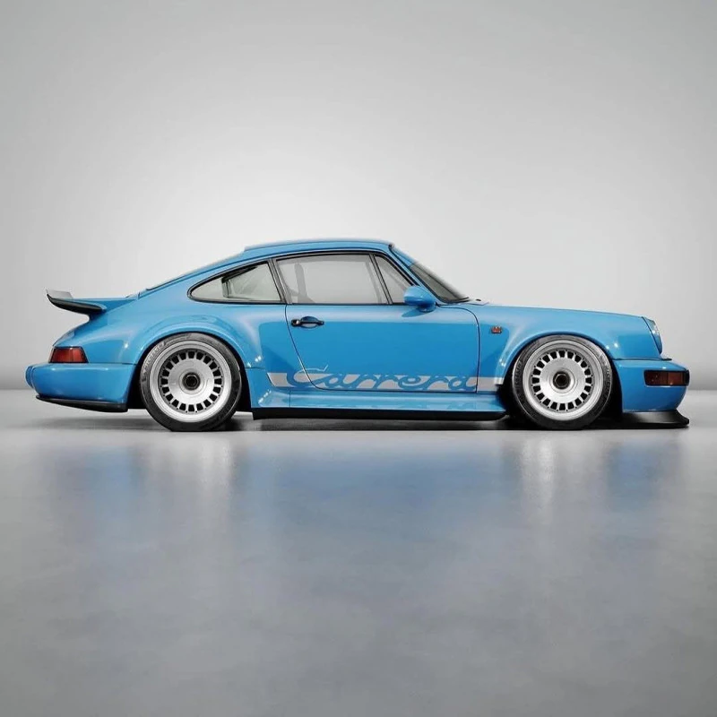 बोनकोस 3डी स्टाइल मंगा एनीमे ट्रक रेस कार पिकअप पोर्श कैरिकैटो 3D प्रिंट मॉडल .c4d .max .obj .3ds .fbx .stl .blend 