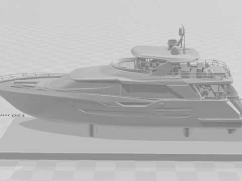 Bonecos 3d style manga anime truck race car pickup yatch navy barco caricato 3D Print Model