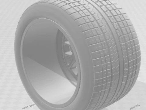 Bonecos 3d стиль манга аниме грузовик гоночная машина пикап шины дождь карикато 3D Принт Модель