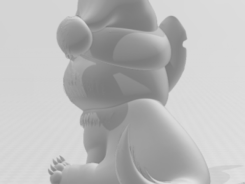 Bonecos 3d style manga anime mashup stitch e grinch caricato Modello di stampa 3D