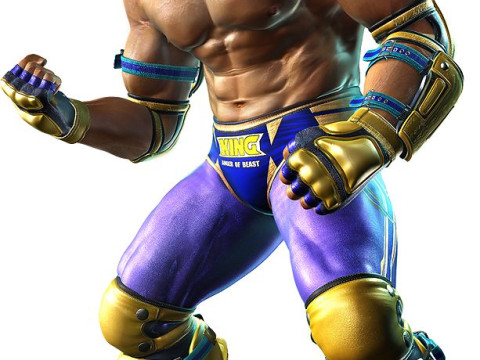 Bonecos 3d style manga anime king tekken caricato Modello di stampa 3D