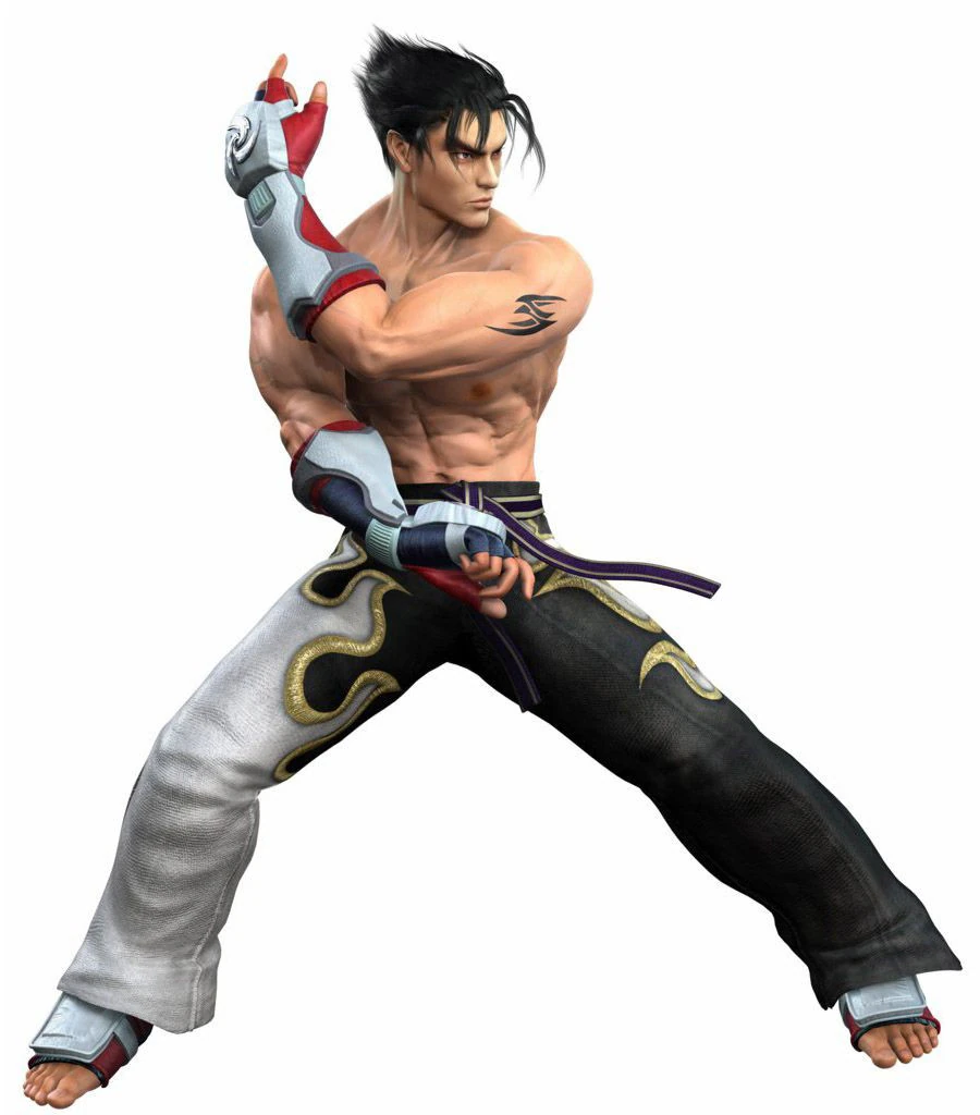 Bonecos 3d style manga anime jin tekken caricato 3D Print Model .c4d .max .obj .3ds .fbx .stl .blend 