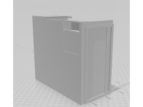 Bonecos 3d style manga anime houses casas objetos home appliances caricato 3D Print Model